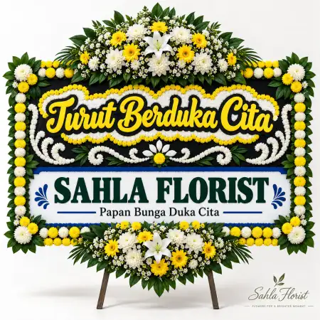 Papan Bunga Duka Johor Medan